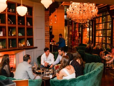 Back Room with fire place